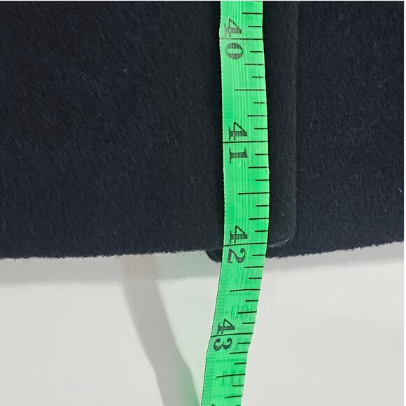 DKNY Black Wool Cashmere Blend Women's Coat, Capsule Classic Professional - Picture 8 of 8